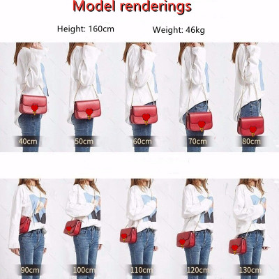 Dây quai thay thế túi xách cỏ bốn lá sang chảnh có mix màu nhiều kích cỡ tuỳ chọn thời trang