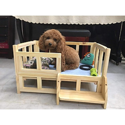 Giường ngủ cho thú cưng có bậc thang