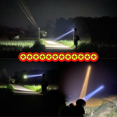 Đèn PiIn Đội Đầu Ultra S J78 Vỏ Nhôm Chống Nước 3000w – Gọn Nhẹ, Rọi Xa 1500M, Pin Trâu Xuyên Đêm