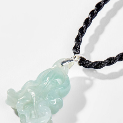 Mặt Dây Chuyền Phong Thủy Bắp Cải Tài Lộc Đá Cẩm Thạch Phỉ Thúy Mệnh Mộc, Hỏa Ngọc Quý Gemstones