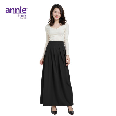 Váy chống nắng annie cotton màu đen thời trang form rộng dễ mặc siêu bền