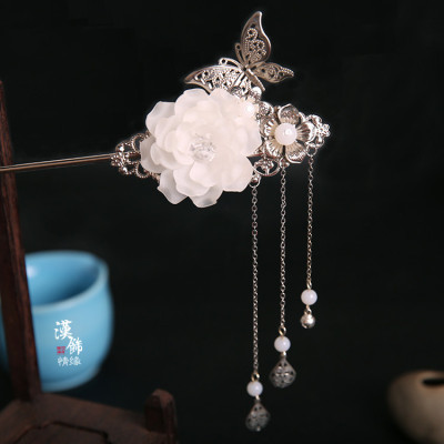 Trâm cài tóc tua rua dài phong cách trang điểm cổ trang cho bạn nữ