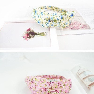 Băng đô hoa nhí vải thô nhiều màu TB36 mới