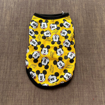 ÁO THUN BA LỖ  THÔNG HƠI SIÊU CUTE MICKEY TỪ 1-5KG DÀNH CHO THÚ CƯNG CHÓ MÈO