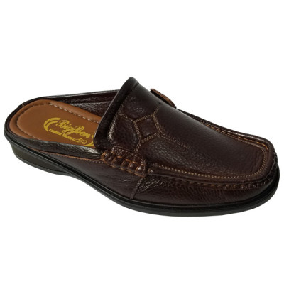 Dép Bít Mũi Nam Da Bò BIGGBEN Cao Cấp SB105