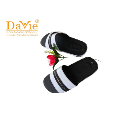 Dép Nam Quai Ngang Thương Hiệu Davie Mã Dvsd05 Đế Bằng Chống Trơn Trượt