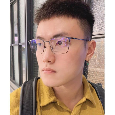 GỌNG KÍNH TITAN NAM (Titanium Pors Men) CHẤT LIỆU VƯỢT TRỘI SIÊU NHẸ SIÊU BỀN – P9017