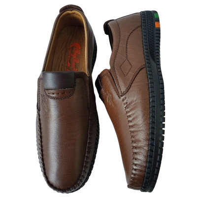 Giày Mọi Nam Da Bò Thật BIGGBEN Cao Cấp GM299