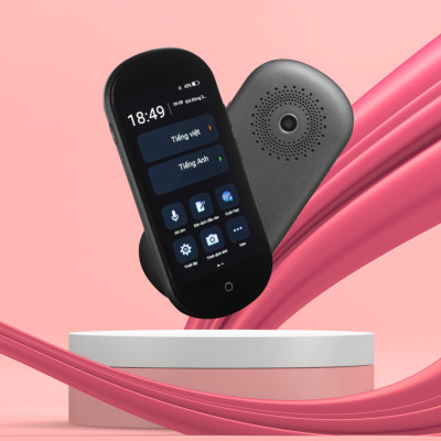 VTalk Plus+ 2024| Máy Phiên Dịch Cầm Tay Cho Du Lịch, Công Tác, Học Tập | Dịch Tức Thời 137 Ngôn Ngữ, Pin 2000mAh