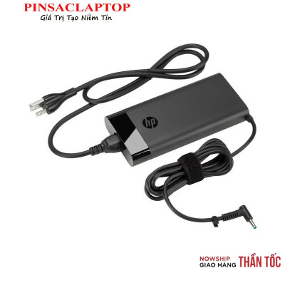Adapter Sạc Laptop HP 90W Oval - Đầu Kim Nhỏ 4.5mm x 3.0mm - Sạc oval kiểu mới dùng cho HP Pavilion, Envy, Spectre, Stream - Hàng chính hãng