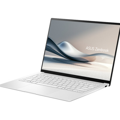 Laptop Asus Zenbook S 14 OLED UX5406SA-PV140WS (Intel Core Ultra 7 Processor 258V | 14 inch 3K OLED | Intel Arc | 32GB | 1TB | Win 11 | Office |Trắng) - HÀNG CHÍNH HÃNG