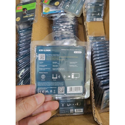 USB Thu Wifi cho PC - Laptop LB-Link NaNo Tiện Lợi - Hàng Nhập Khẩu