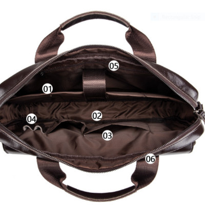 Túi xách da bò nam công sở cao cấp phong cách châu âu