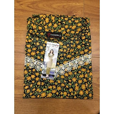 Đồ bộ nữ,đồ ngủ mặc nhà lửng 9 tấc vải lụa mango BL 47 họa tiết hoa nhí dễ thương size 47-65kg.