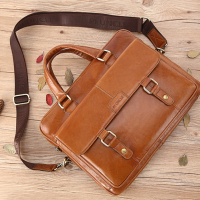 Túi xách nam công sở 100% da bò thật cao cấp phong cách mới