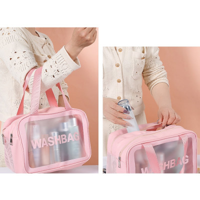 Túi Đựng mỹ Phẩm Hai Ngăn Bamozo Washbag Có Tay Cầm Tiện Dụng