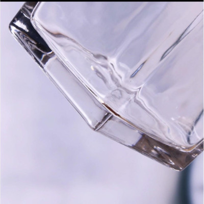 Bình thủy tinh trong suốt khối vuông đa năng