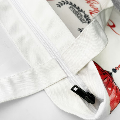 Túi canvas GIADO, túi vải bố, túi tote mẫu Lâm Đồng chùa Linh Quy Pháp Ẳn