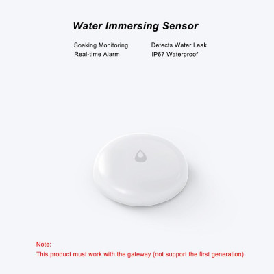 Cảm biến rò rỉ nước Aqara IP67 hoạt động qua app, Hoạt động bằng pin