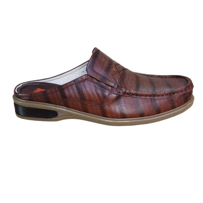 Dép Bít Mũi Nam Da Bò Thật TiTi ĐÔ Cao Cấp GSB20159