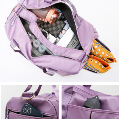 Túi trống túi xách du lịch đựng đồ thể thao tập gym, yoga, đá bóng nam nữ có ngăn đựng giày ngăn chống nước