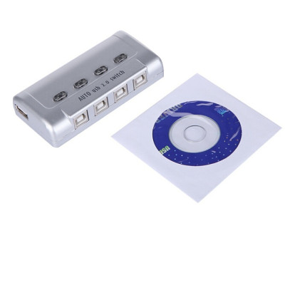 Bộ chia sẻ máy in tự động 1 ra 4 MT viki SW241 (Trắng) - Hàng Nhập Khẩu