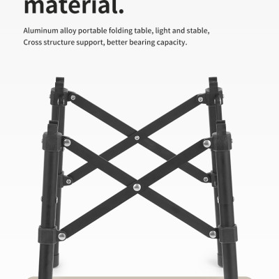 Bàn cắm trại nhôm siêu nhỏ gọn NatureHike CNH22JU050