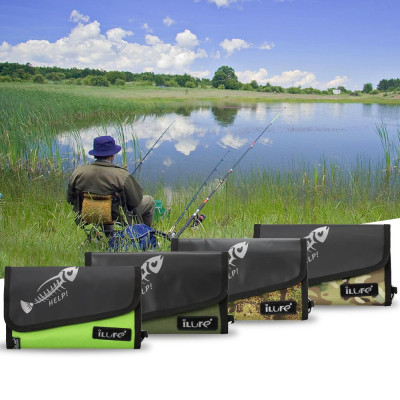 Túi đựng dụng cụ câu cá di động - xanh dạ quang