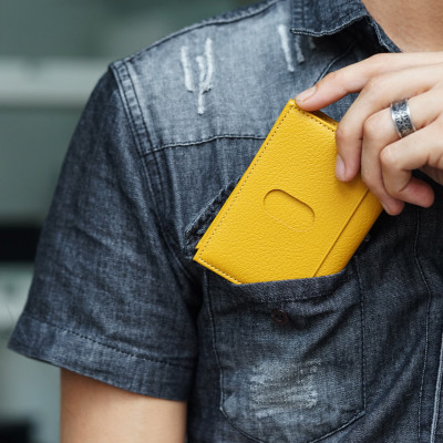 Ví da đựng card holder LEALUX