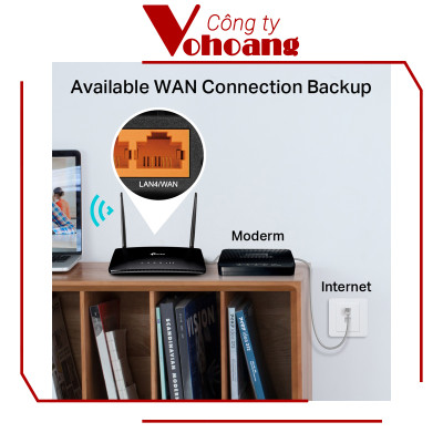 Bộ Phát Wifi TP-Link Archer MR400 Băng Tần Kép 4G LTE AC1200 - Hàng Chính Hãng