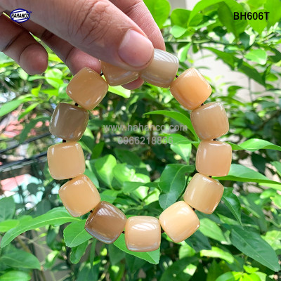 Vòng tay sừng đốt trúc (Đủ Size & Màu) BH606 - Phong Thủy - Phú quý và Tài Lộc - Bracelet of HAHANCO