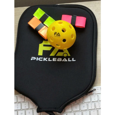 Túi đựng vợt Pickleball Túi Chống Sốc, Bảo Vệ Mặt Vợt, Khóa Zip 3 Lớp, Chất Liệu Polyester Cao Cấp