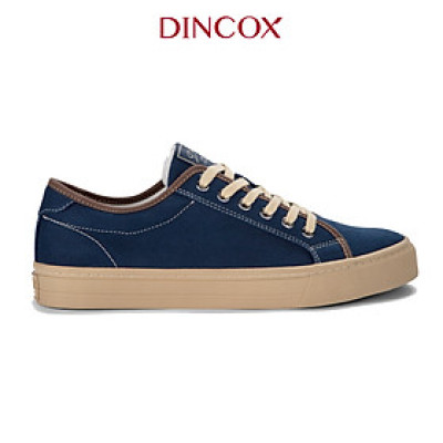Giày Sneaker Vải Canvas Nam Nữ E12 Dark Navy Dincox