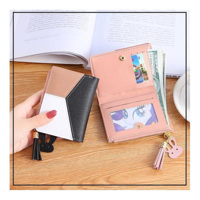 (New) Ví nữ dài cầm tay dây đeo chéo thời trang nhiều ngăn tiện dụng (Có Sẵn Hàng) (được chọn mẫu) Loại Tốt