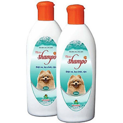 Sữa Tắm Diệt Ve, Rận, Bọ Chét Vime Shampoo Vemedim (Chai 300ml)