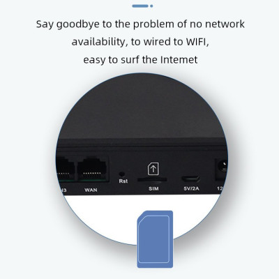 Phát wifi từ sim 4G B618 tích hợp 6 ăngten, bộ phát wifi 4G LTE  có 4 cổng WAN/LAN, 6 ăngten Siêu Khỏe - hàng chính hãng