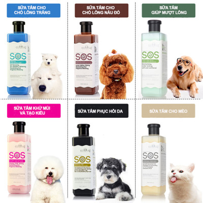 Sữa tắm SOS 530ml cho chó mèo