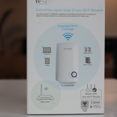 Bộ Kích Sóng Wifi Repeater 300Mbps TP-Link TL-WA850RE - Hàng Chính Hãng