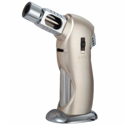 Vỏ Hột Quẹt Bật Lửa Khò 1 Tia Để Bàn Jobon ZB-697 Thiết Kế Đẹp Độc Lạ Lửa Khò Mạnh Mẽ - Dùng Gas Cao Cấp