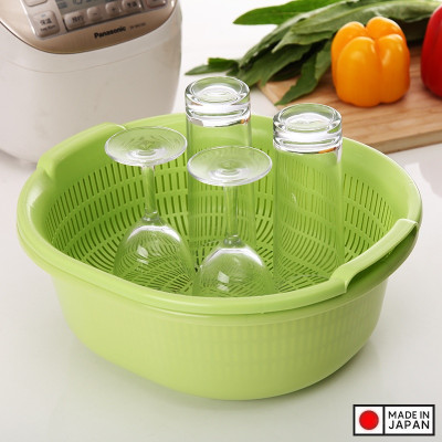 Chậu lót dáng oval thương hiệu Sanada Seiko 5.3L - Hàng nội địa Nhật Bản | Made in Japan