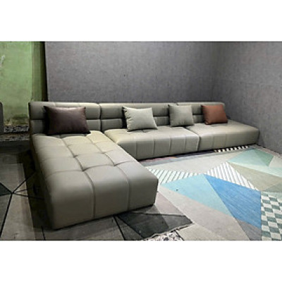 Sofa góc L phòng khách Juno sofa Hugo NK2025 KT 3m5 x 1m8 