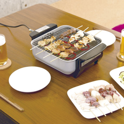 Bộ bếp nướng điện Petit Robata-Yaki 900W/100V - Hàng  nội địa Nhật Bản, nhập khẩu chính hãng (#Made in Japan)