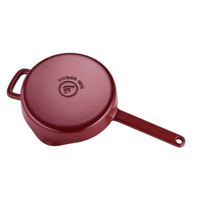 Chảo Gang Fissler Moments 24 cm mầu Đỏ mận hàng chính hãng