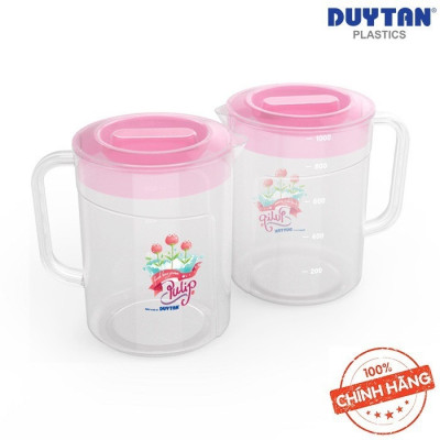 Ca Tulip Nhựa Duy Tân 2 Lít - Nhựa Trong Suốt, Có Vạch Chia | TriTin