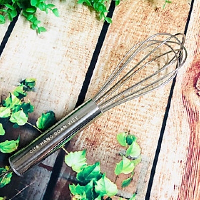 Cây Đánh Trứng, Trộn Bột Inox - Size 10. Chuyên phục vụ Sp Gia dụng, Khuôn làm bánh, Dụng cụ học Sinh, Nhà hàng, Quán ăn