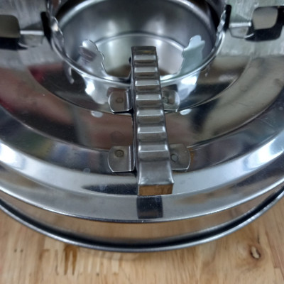 Bếp Cồn Inox Chất Liệu Dày Dặn - Hàng Chất Lượng Cao- Thanh Gạt Nhẹ Nhàng