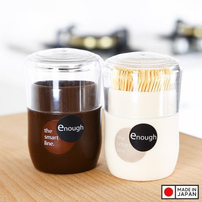 Hộp đựng tăm 80ml kiểu dáng nhỏ gọn tiện lợi khi sử dụng trong nhà bếp - nội địa Nhật Bản 