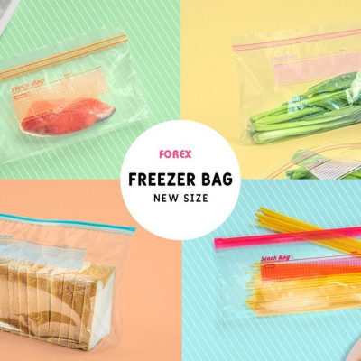 Combo 03 Set túi Zip bảo quản thực phẩm - Nội địa Nhật Bản