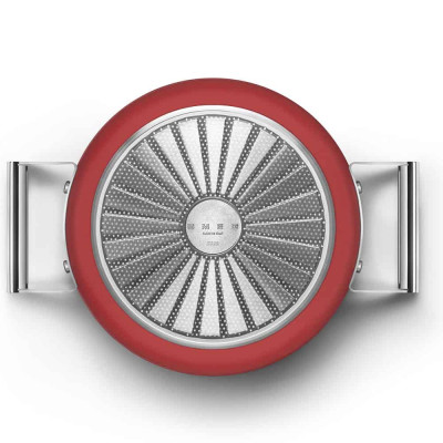  Nồi Smeg Casserole CKFC2411RDM 24cm màu đỏ - Made in Italy Hàng chính hãng