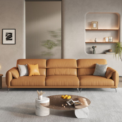 Sofa da góc L cao cấp Tundo HDCT-01